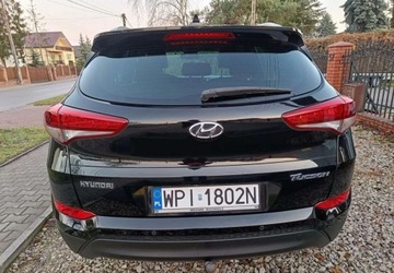 Hyundai Tucson III SUV 1.6 GDI 132KM 2018 Hyundai Tucson Hyundai Tucson blue 1.6 GDi 2WD Passion 1.6 Benzyna 132KM, zdjęcie 4