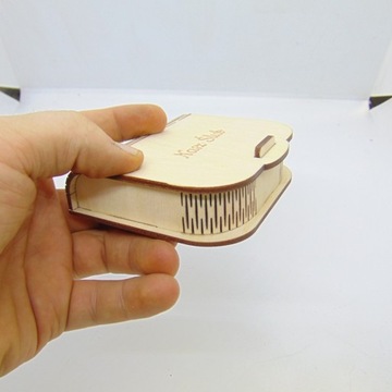 Деревянная коробочка для флешки, usb + гравировка