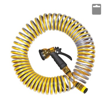 WĄŻ OGRODOWY SPIRALNY EXPERT LINE 15 M W KOMPLECIE 6262