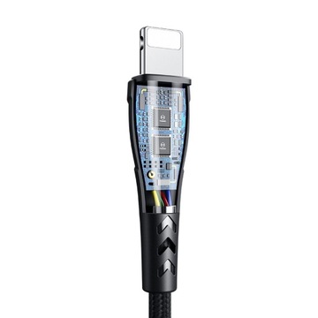 Кабель USB-Lightning, Mcdodo CA-7440, 0,2 м (черный)