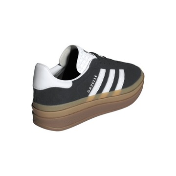 Buty damskie trampki adidas Gazelle Bold IE0876 zamszowe czarne 36 2/3