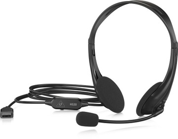 Студийные наушники Behringer HS20 с USB-микрофоном