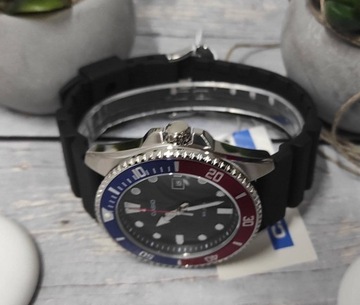 MĘSKI STALOWY ZEGAREK CASIO DIVER MDV-107-1A3VEF