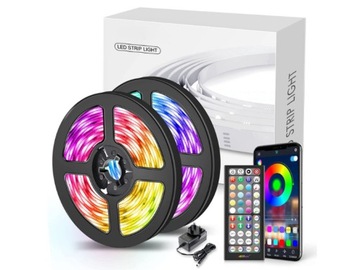 СВЕТОДИОДНАЯ ЛЕНТА 20М RGB 5050 ВОДОНЕПРОНИЦАЕМЫЕ ЦВЕТНЫЕ СВЕТОДИОДЫ