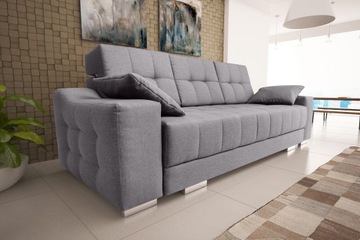 Kanapa Rozkładana, Sofa Rozkładana CYNITA 255 cm, Funkcja spania, Pojemnik