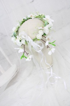 Венок для причастия для волос, цветочный венок для причастия с жасмином