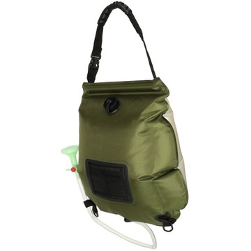 Кемпинговый солнечный туристический душ 20л XXL с термометром