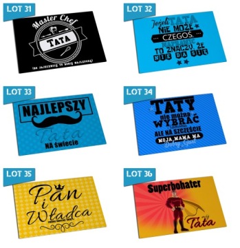 МАГНИТ НА ХОЛОДИЛЬНИК НА ДЕНЬ ОТЦА 7Х10 МНОГО УЗОРОВ