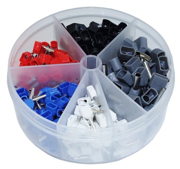 TULEJKI IZOLOWANE PODWÓJNE KABLOWE ZESTAW TULEJKA