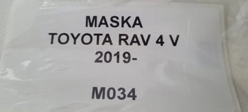 KAPOTA TOYOTA RAV 4 V 2019- ORIGINÁLNÍ