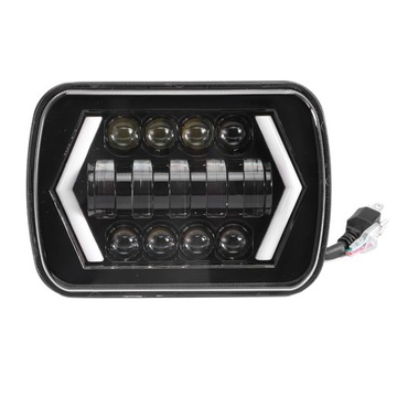 PRZEDNI KWADRATOWY REFLEKTOR LED JEEPA 5X7IN