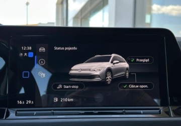Volkswagen Golf VIII Variant 1.5 eTSI 150KM 2024 Volkswagen Golf Variant Pakiety, samochod jak nowy, ACC, ergoActive z mas, zdjęcie 31