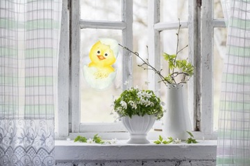 НАКЛЕЙКА НА ПАСХАЛЬНОЕ ОКНО КУРИЦА 5А