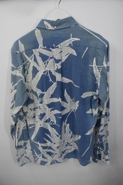 Gant Rugger Indigo Oxford koszula męska 41 L kwiecista