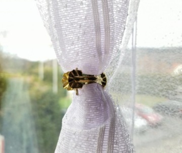 Крепление для штор и гардин, зажим-застежка, зажим-лягушка, БЕЛЫЙ ЦВЕТ, зажим-лягушка для штор