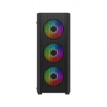 ПК ИГРОВОЙ FORNAX K600 MIDI TOWER ATX КОРПУС ДЛЯ КОМПЬЮТЕРА, СЕТОЧНОЕ ARGB-СТЕКЛО