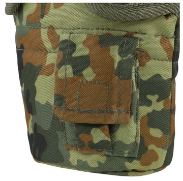 Военно-туристическая столовая с чашкой 1л 1QT MIL-TEC BW Flecktarn