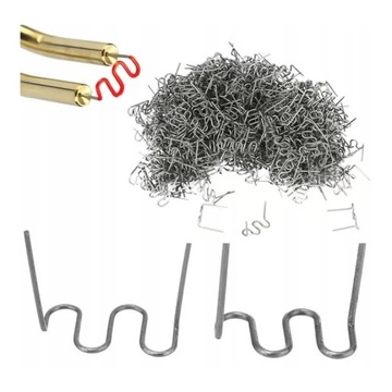 СКОБЫ ДЛИННОВОЛНОВЫЕ RS28 ДЛЯ СВАРКИ ПЛАСТИКА 100ШТ 0,8ММ БОЛЬШАЯ ВОЛНА