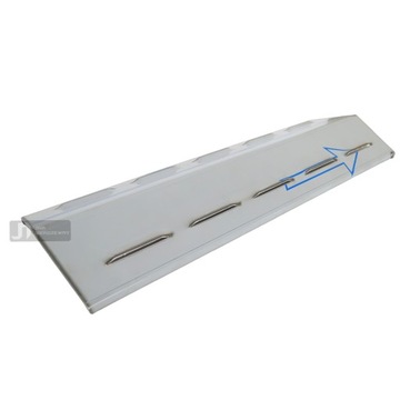 OSŁONA PALNIKA GRILL GAZOWY STAL NIERDZEWNA 39x12,3cm