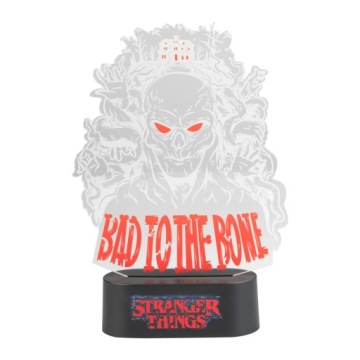STRANGER THINGS Лампа LED Bad to the Bone 24 см USB Батарейки Подарунок Netflix