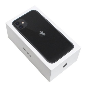 PUDEŁKO DO APPLE IPHONE 11 CZARNE / BLACK