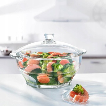 Прозрачная ваза с крышкой Granity 2,5 л LUMINARC