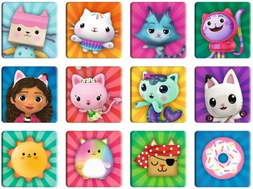Puzzle Trefl Koci Domek Gabi 102 elementów Gabi z kocim przyjacielem 93382