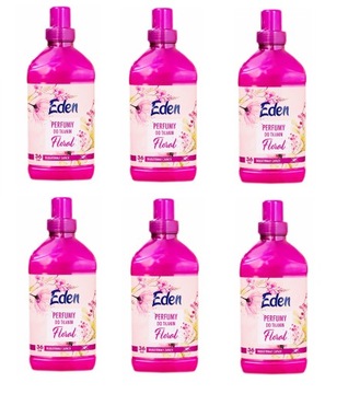 PERFUMY do TKANIN EDEN FLORAL 6 x 720 ml DŁUGOTRWAŁY ZAPACH PRANIA