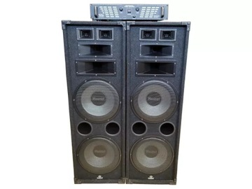 KOLUMNY MAGNAT SOUNDFORCE 2300 800V MC WZMACNIACZ TAATOO NIGHTLINE PRO 800