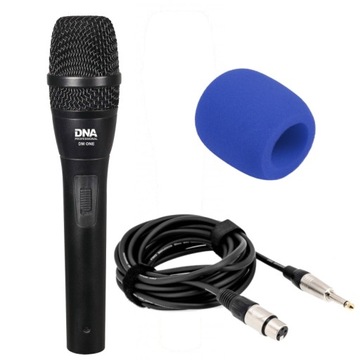 Mikrofon dynamiczny DNA DM One + kabel XLR - JACK