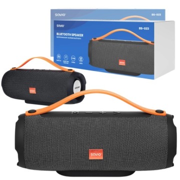 Bezdrátový Bluetooth reproduktor Usb Sd Aux Fm Savio BS-023 2×5W Přenosný