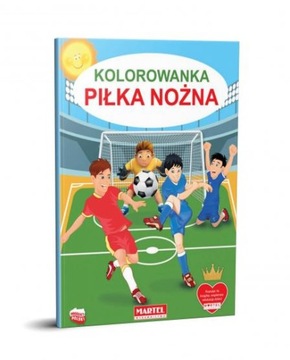 Kolorowanka piłka nożna martel