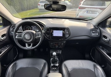 Jeep Compass II SUV 1.4 MultiAir 140KM 2018 Jeep Compass 1,4 T 140KM Key-less ACC FULL LED Skora Bezwypadkowy Serwis, zdjęcie 17