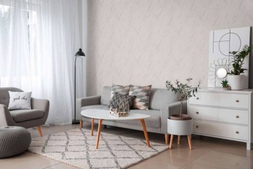 ОБОИ ДЛЯ СТЕН MARBLE STUCK VENICE GOLD STONE бело-золотой винил