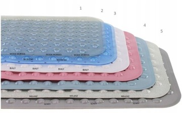 ANTI-SLIP MAT Присоски, серая вставка для ванны