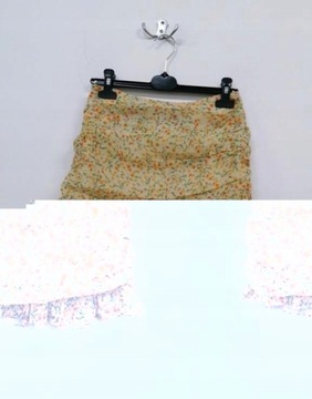 МИНИ-ЮБКА С ЖЕЛТЫМИ ЦВЕТАМИ