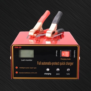 Shane MF-2 Автомобильное зарядное устройство-выпрямитель 6В/12В со светодиодными зажимами