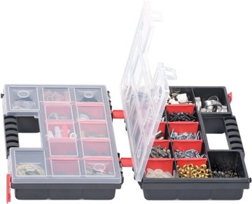 ОРГАНАЙЗЕР KNOS302010S КОРОБКА ДЛЯ ВИНТОВ, 24 ОТДЕЛЕНИЯ