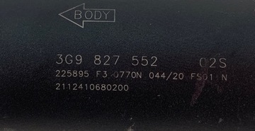 VZPĚRA/TLAKOVAČ KRYT VW PASSAT B8 KOMBI 3G9827552