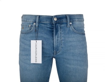 CALVIN KLEIN JEANS SPODENKI JEANSOWE REGULAR 30