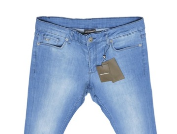 ARMANI JEANS SPODNIE SLIM EMPORIO PREMIUM ROZ. 30