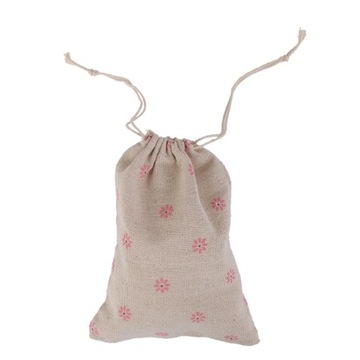 Льняная джутовая сумка для украшений Stokrotka Et