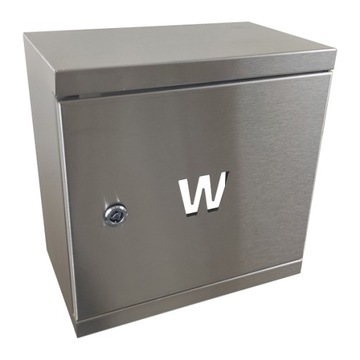 SZAFKA SKRZYNKA WODA ZAWÓR NIERDZEWNA 250x250x150