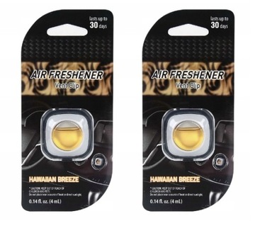 2X ZAPACH DO SAMOCHODU KRATKI HAWAJSKA BRYZA