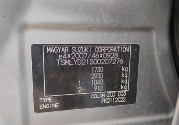 Suzuki Vitara III SUV 1.6 VVT 120KM 2016 Suzuki Vitara 2016r, 1.6 Benzyna. Uszkodzony tyl i lekko przod. Jezdzi., zdjęcie 20