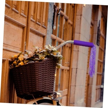 Велосипедные ручки Детские велосипедные ручки с лентами 2 шт. Фиолетовый