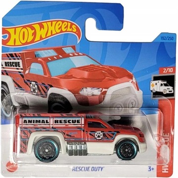 Игрушечная машинка Hot Wheels HKK70 Rescue Duty HW Rescue 2023