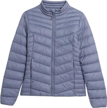 Kurtka Damska Przejściowa Pikowana 4F H4Z22-Kudp002 Denim