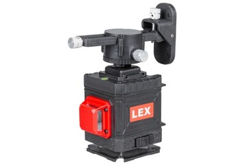 NIWELATOR LASEROWY LASER KRZYŻOWY POZIOMICA LASEROWA STATYW 3D ZESTAW 360st