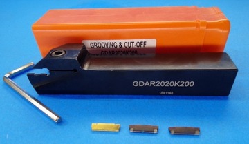 НОЖ ДЛЯ РЕЗКИ GDAR 2020 K200 + 3 ПЛАСТИНЫ MGMN 200